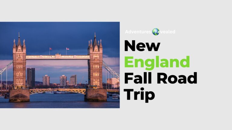 New England Fall Road Trip